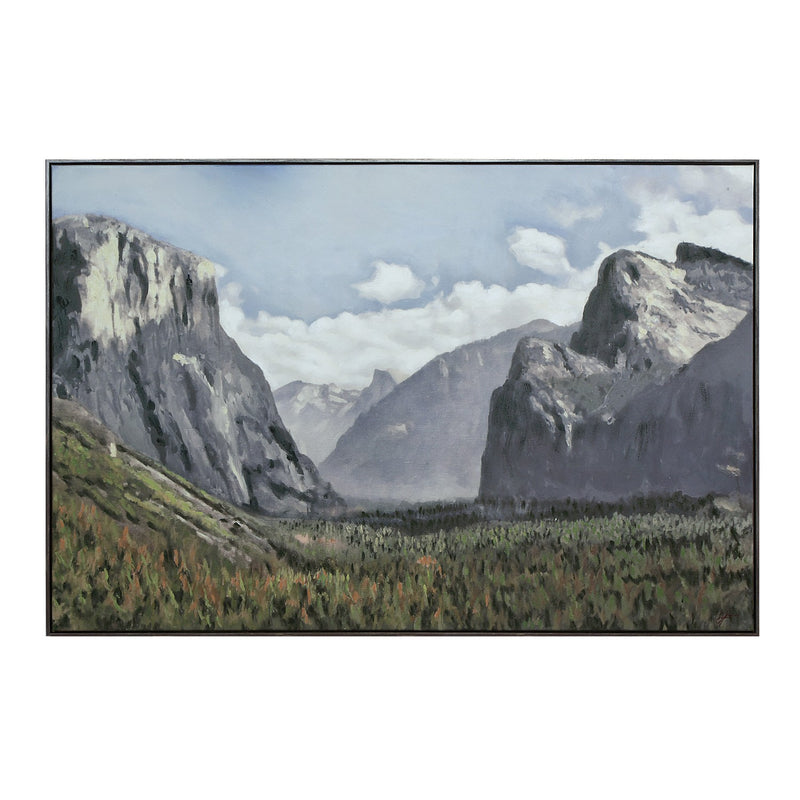 Renwil OL2200 Canvas Art, Grey Wood
