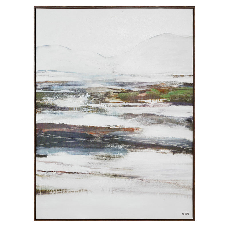 Renwil OL2206 Canvas Art, Grey Wood