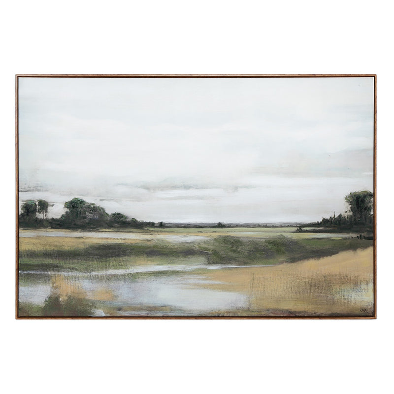Renwil OL2208 Canvas Art, Medium Wood