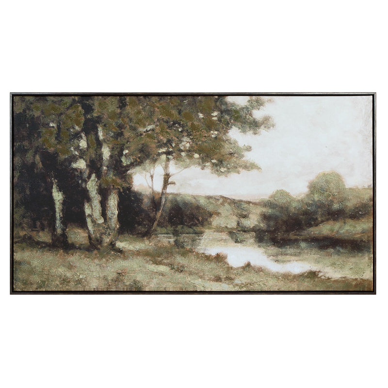 Renwil OL2217 Canvas Art, Grey Wood