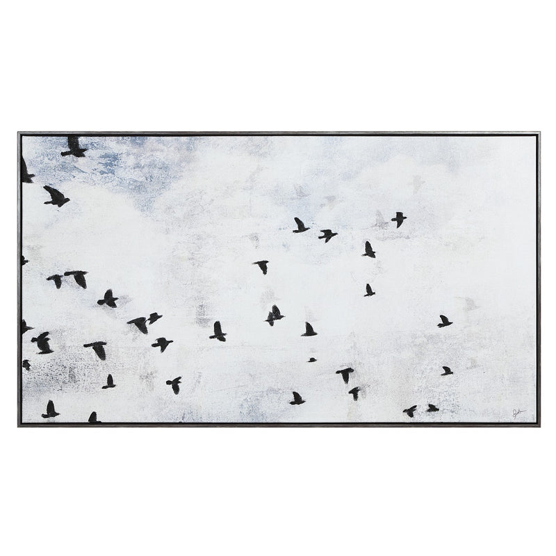 Renwil OL2219 Canvas Art, Grey Wood