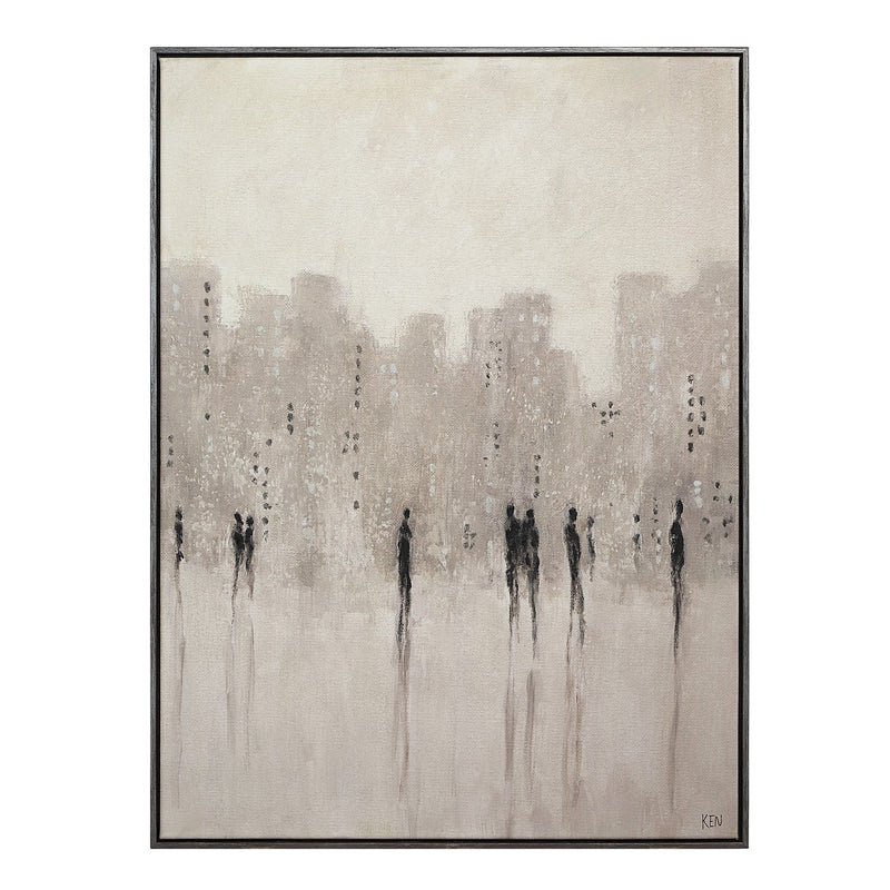 Renwil OL2224 Canvas Art, Grey Wood