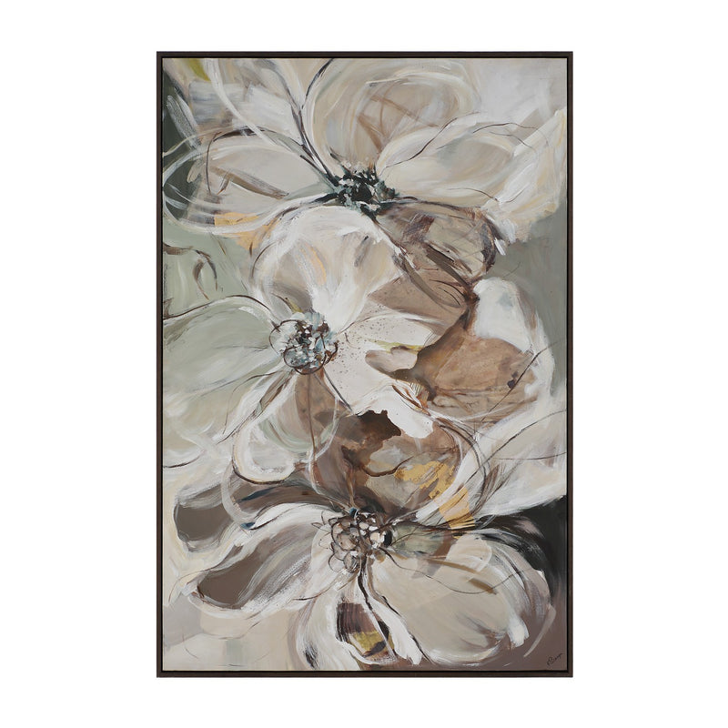 Renwil OL2226 Canvas Art, Black Oak Veneer