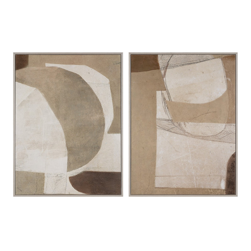 Renwil OL2246 Canvas Art, Light Walnut