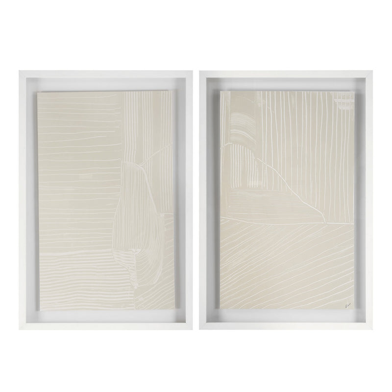 Renwil PA0047 Wall Art, Painted White