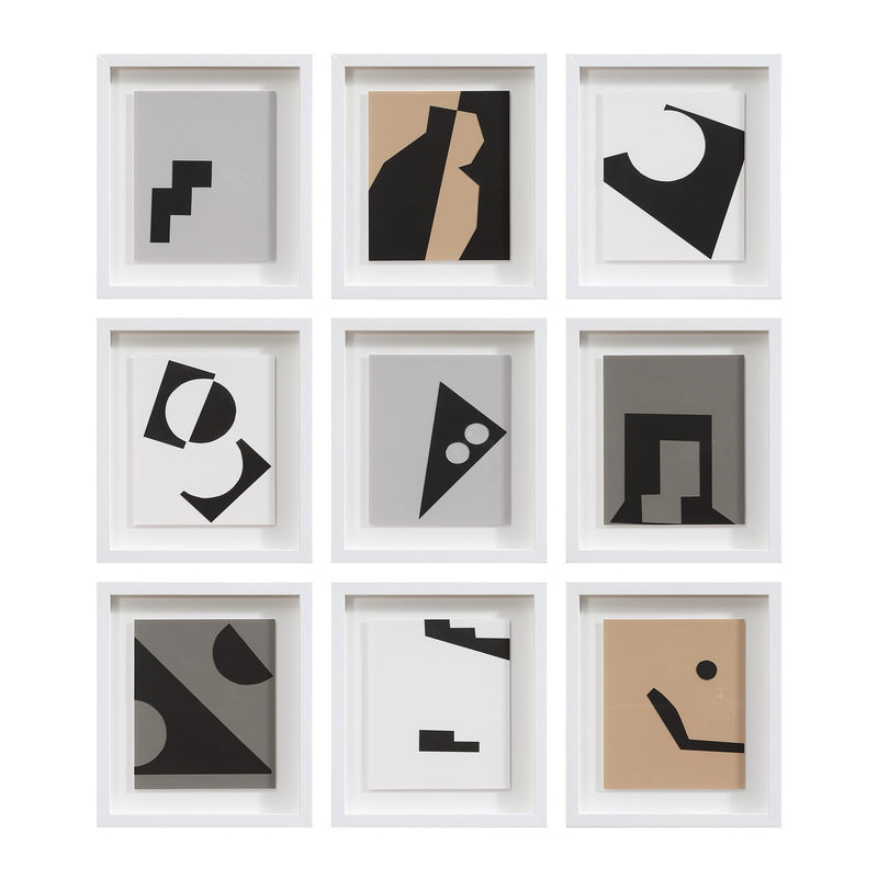 Renwil W6777 Wall Decor, Painted Matte White
