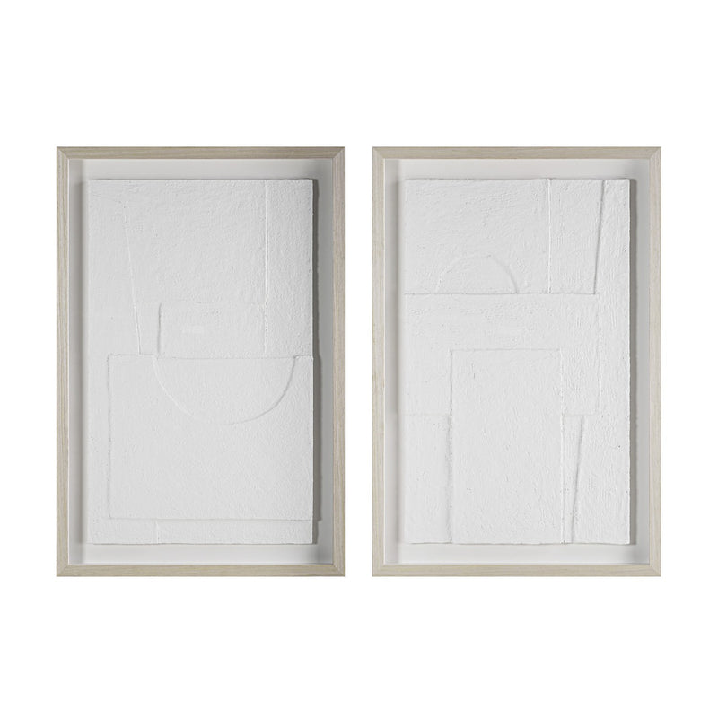 Renwil W6781 Wall Art, Light Walnut