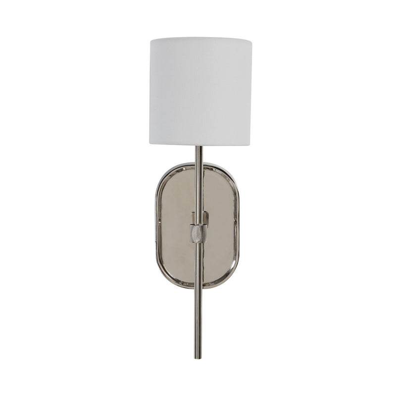 Renwil WS158 Wall Sconce, Plated Polished Nickel