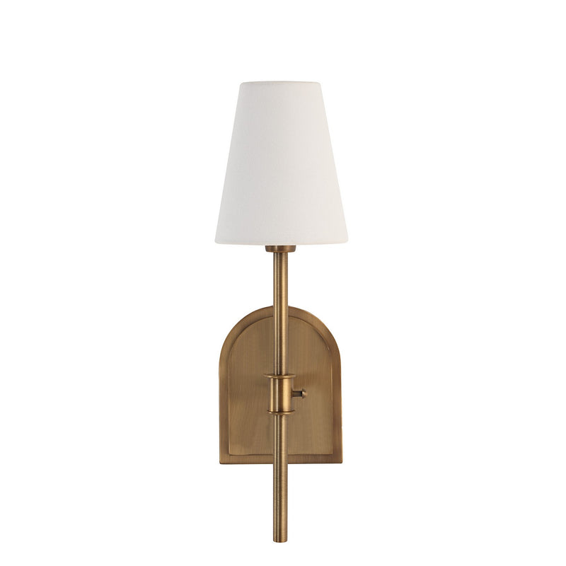 Renwil WS166 Wall Sconce, Plated Dark Antique Brushed Brass