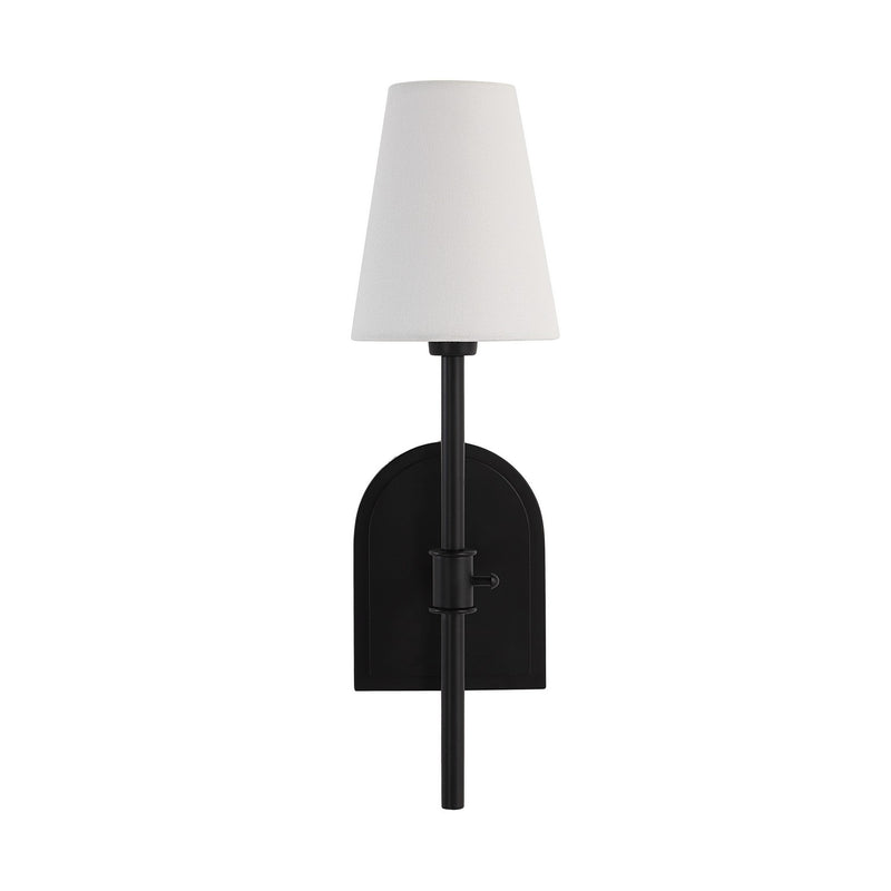 Renwil WS167 Wall Sconce, Powder Coated Matte Black