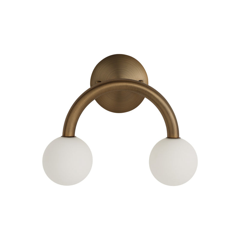 Renwil WS172 Wall Sconce, Dark Brushed Brass