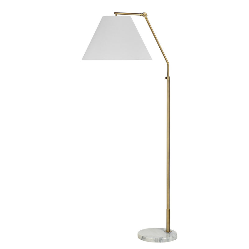 Renwil LPF3154 LED Floor Lamp, Dark Antique Brushed Brass