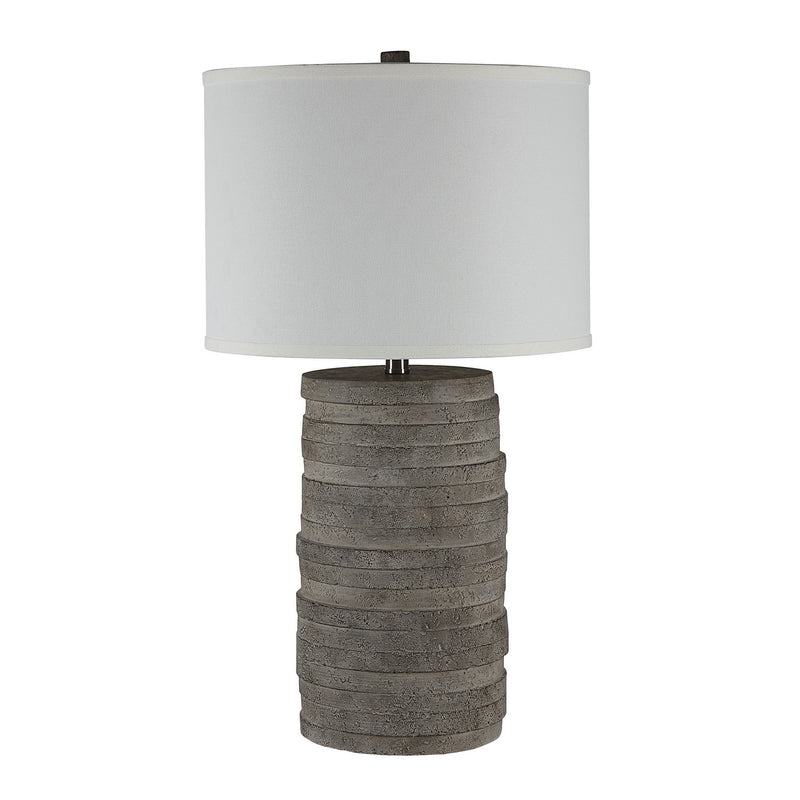 Renwil LPT1386EV Table Lamp, Warm Charcoal Grey