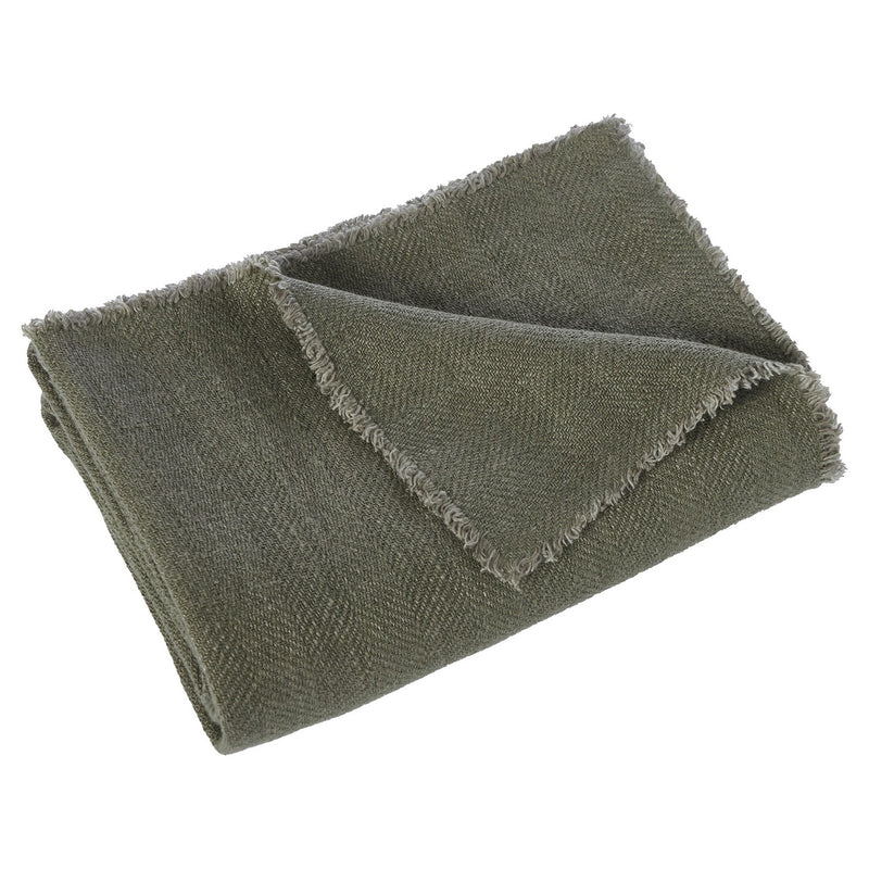 Renwil THR1014 Blanket, Dark Green