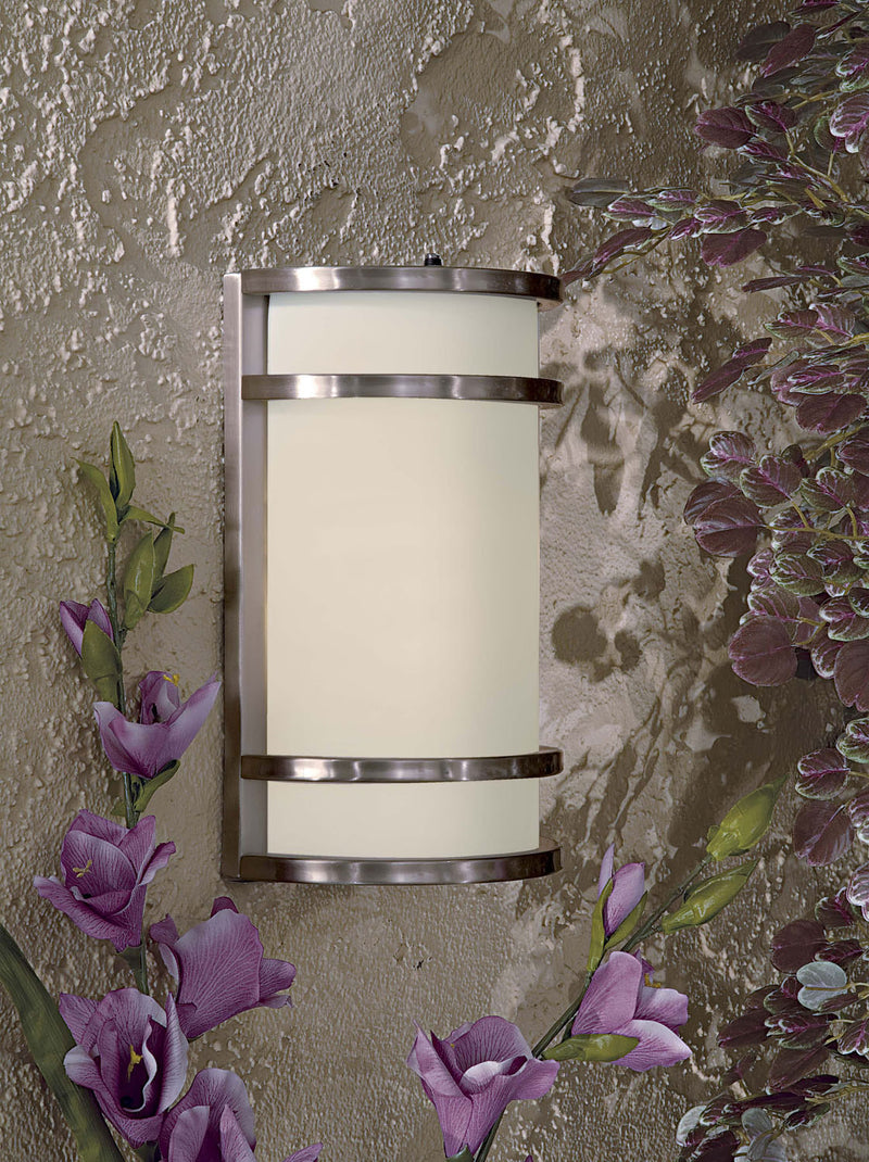 Minka-Lavery 9802-144 Two Light Pocket Lantern, Brushed Stainless Steel