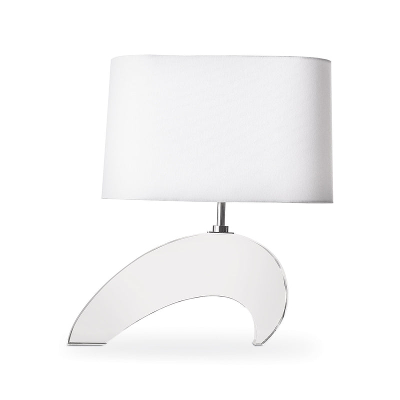 Regina Andrew 13-1704 One Light Table Lamp, Clear