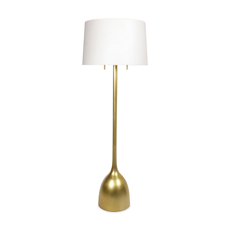 Regina Andrew 14-1071NB Two Light Floor Lamp, Natural