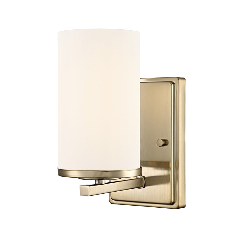 Millennium 2701WG-MG One Light Wall Sconce, Modern Gold