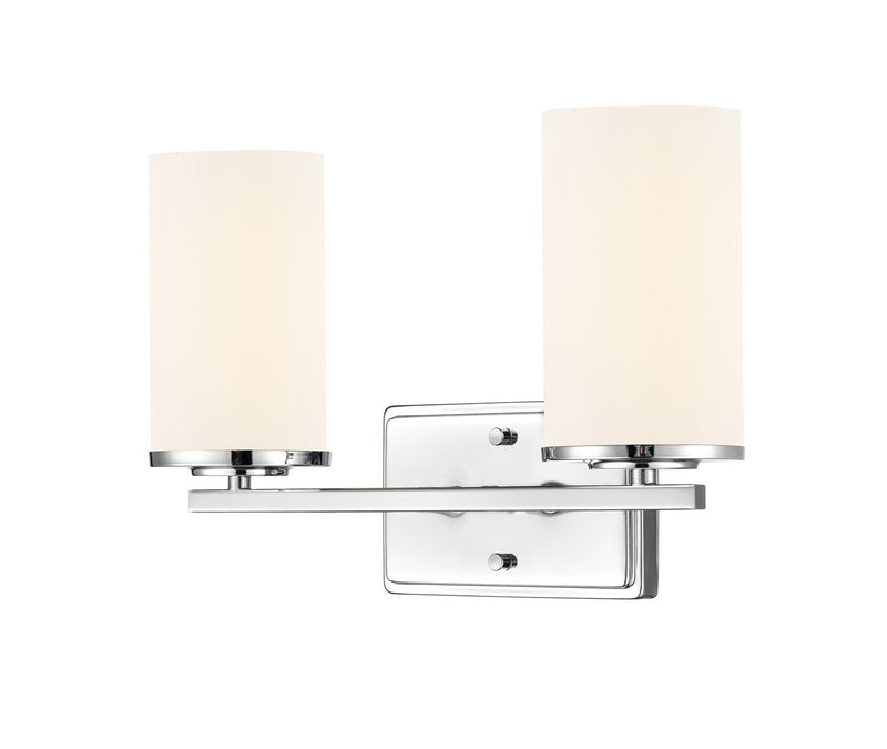 Millennium 2702WG-CH Two Light Vanity, Chrome
