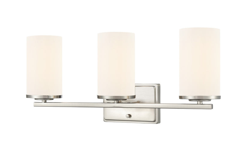 Millennium 2703WG-BN Three Light Vanity, Brushed Nickel