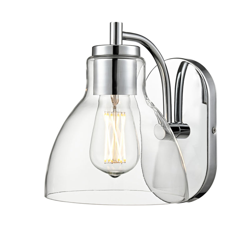 Millennium 6201-CH One Light Wall Sconce, Chrome