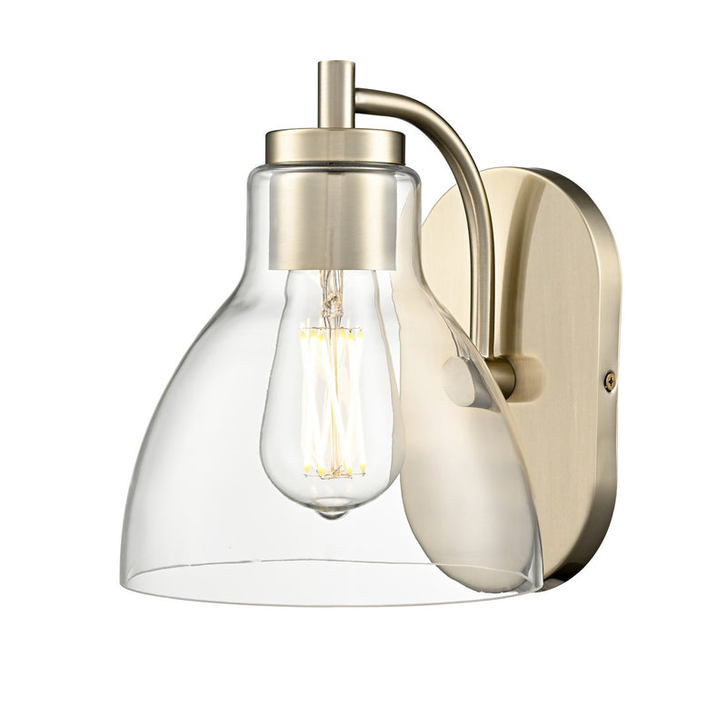 Millennium 6201-MG One Light Wall Sconce, Modern Gold