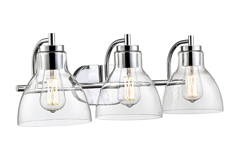 Millennium 6203-CH Three Light Vanity, Chrome
