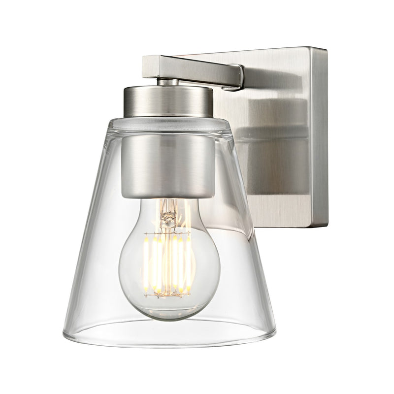 Millennium 64001-BN One Light Wall Sconce, Brushed Nickel