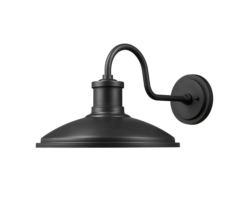 Millennium 81301-TBK One Light Outdoor Wall Sconce, Textured Black