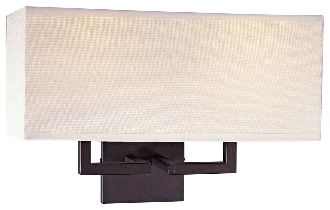 George Kovacs P472-617 Two Light Wall Sconce, Bronze