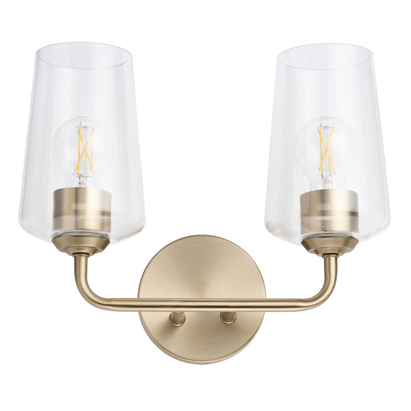 Progress Lighting P300540-177 Two Light Bath & Vanity, Champagne Bronze