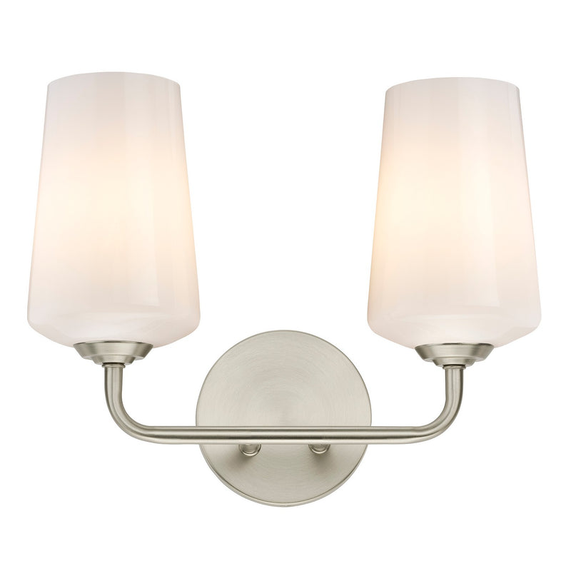 Progress Lighting P300543-009 Two Light Bath & Vanity, Brushed Nickel