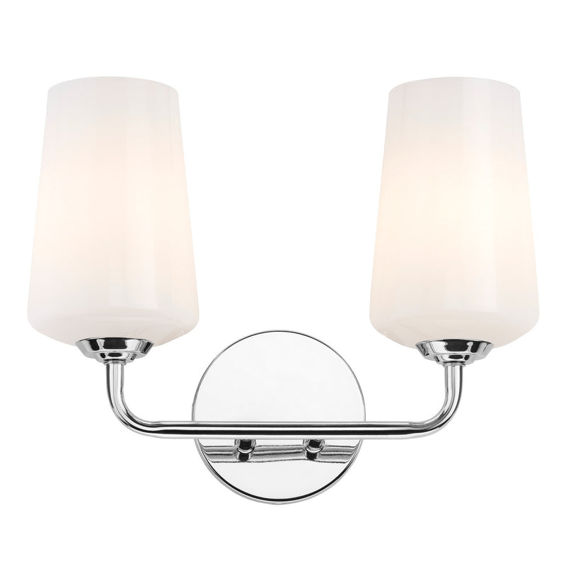 Progress Lighting P300543-015 Two Light Bath & Vanity, Polished Chrome