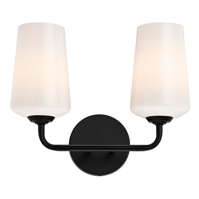 Progress Lighting P300543-031 Two Light Bath & Vanity, Black