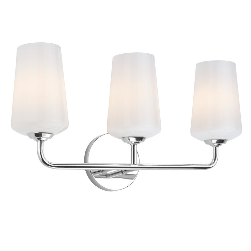 Progress Lighting P300544-015 Three Light Bath & Vanity, Polished Chrome