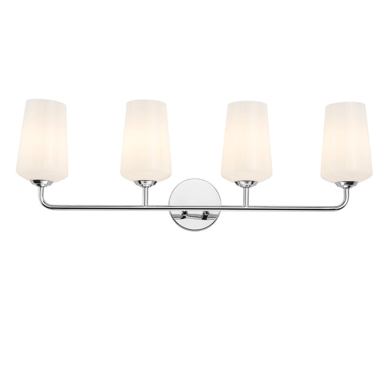Progress Lighting P300545-015 Four Light Bath & Vanity, Polished Chrome