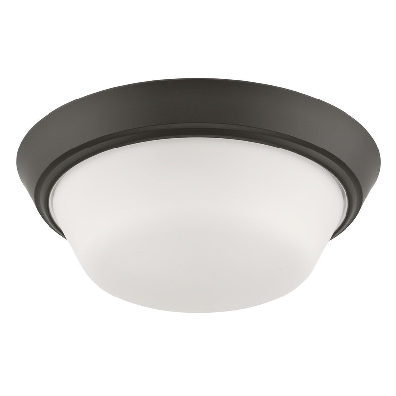 Progress Lighting P350303-020 LED Flush Mount, Antique Bronze