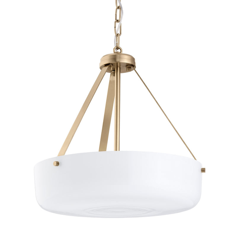 Progress Lighting P500507-177 Two Light Convertible Pendant, Champagne Bronze