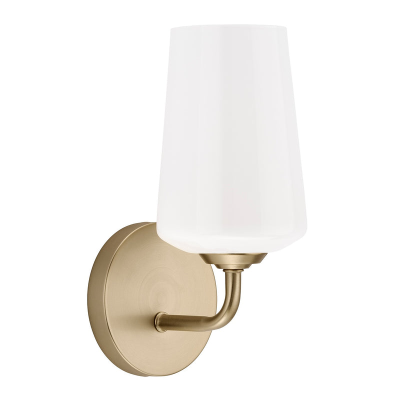 Progress Lighting P710149-177 One Light Wall Sconce, Champagne Bronze