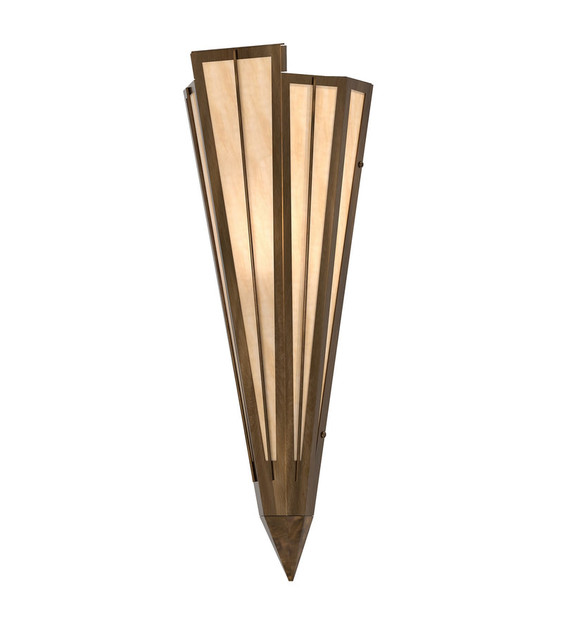 Meyda Tiffany 255576 Two Light Wall Sconce, Antique Copper