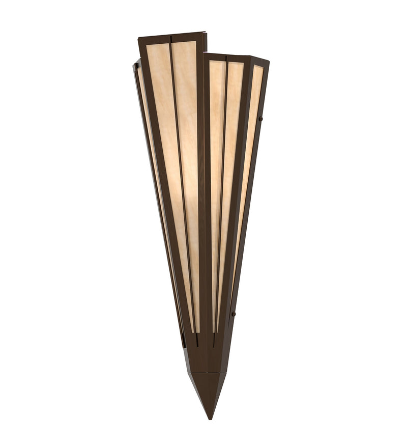Meyda Tiffany 255607 Two Light Wall Sconce, Oil Rubbed Bronze