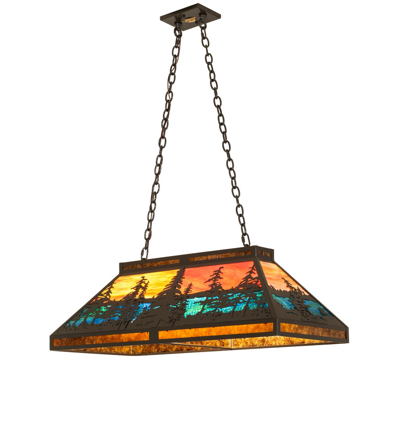 Meyda Tiffany 280733 Six Light Pendant, Timeless Bronze