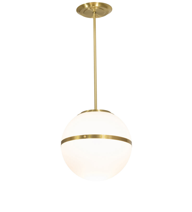 Meyda Tiffany 282510 Three Light Pendant, Brushed Brass