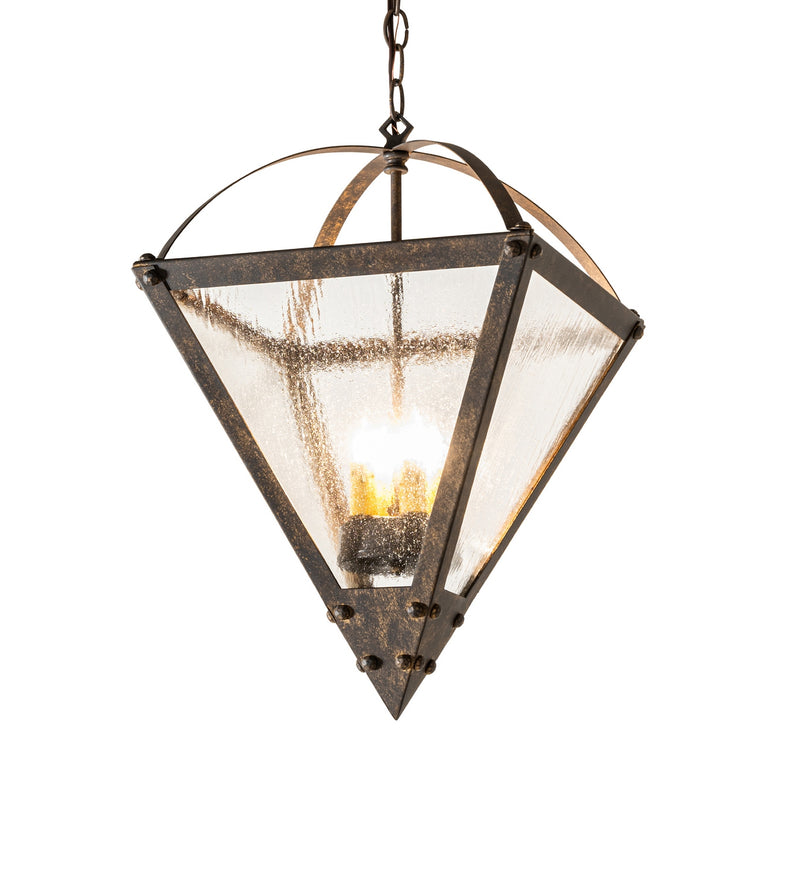 Meyda Tiffany 282897 Four Light Pendant, Petzite