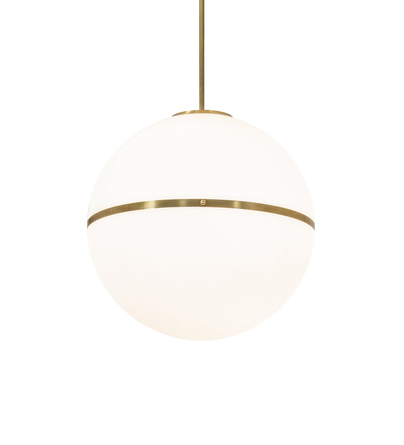Meyda Tiffany 283229 Three Light Pendant, Brushed Brass