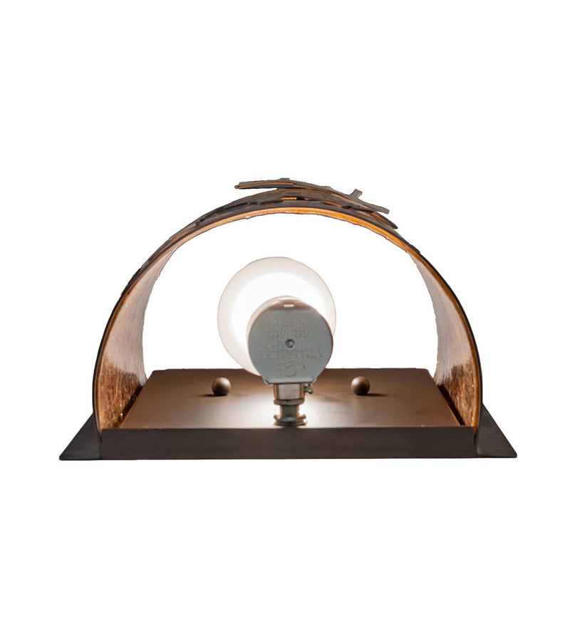 Meyda Tiffany 285258 One Light Wall Sconce, Oil Rubbed Bronze