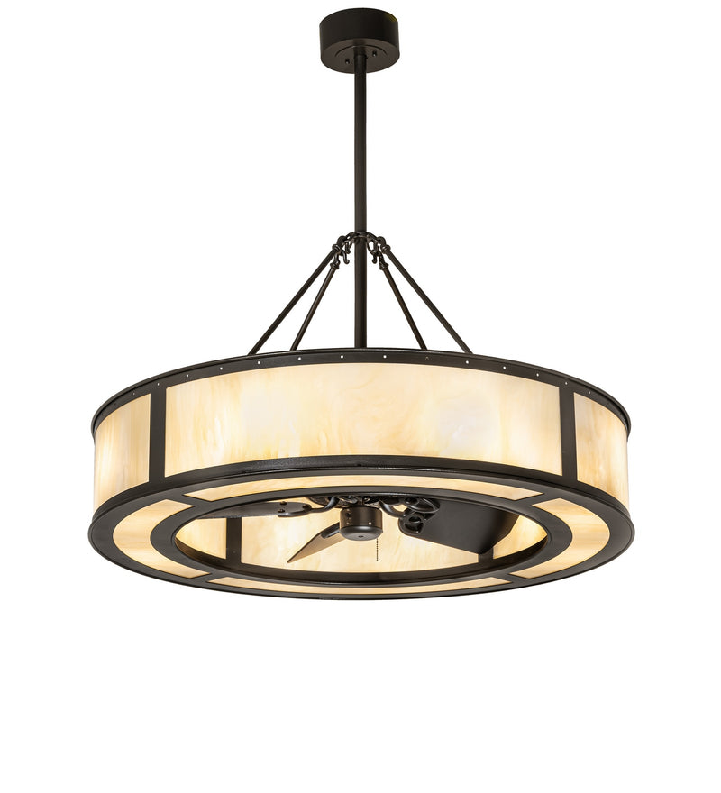 Meyda Tiffany 285409 Eight Light Chandel-Air, Timeless Bronze Vein