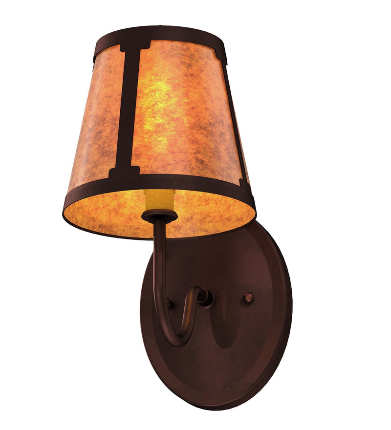 Meyda Tiffany 286090 LED Wall Sconce, Mahogany Bronze