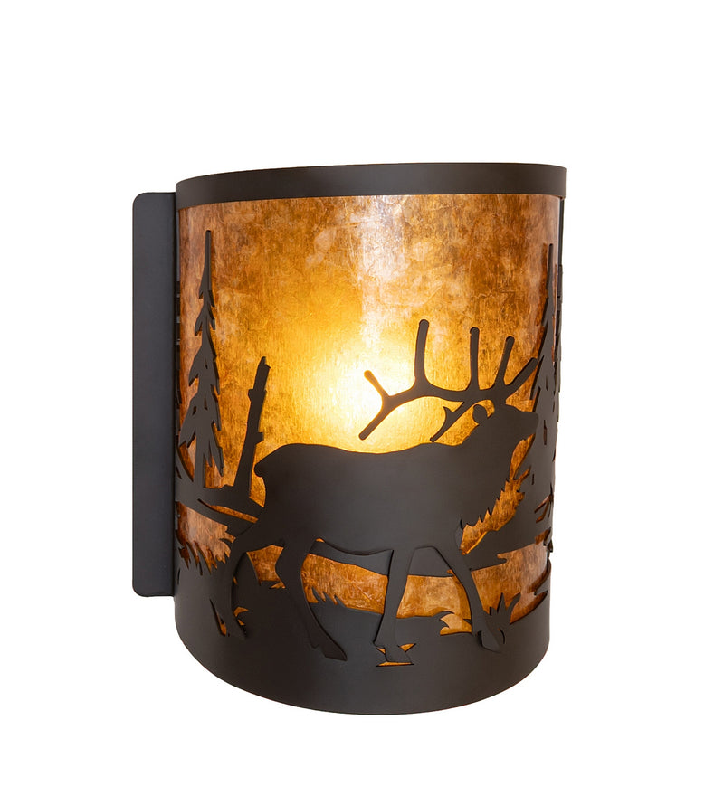 Meyda Tiffany 288167 One Light Wall Sconce, Oil Rubbed Bronze