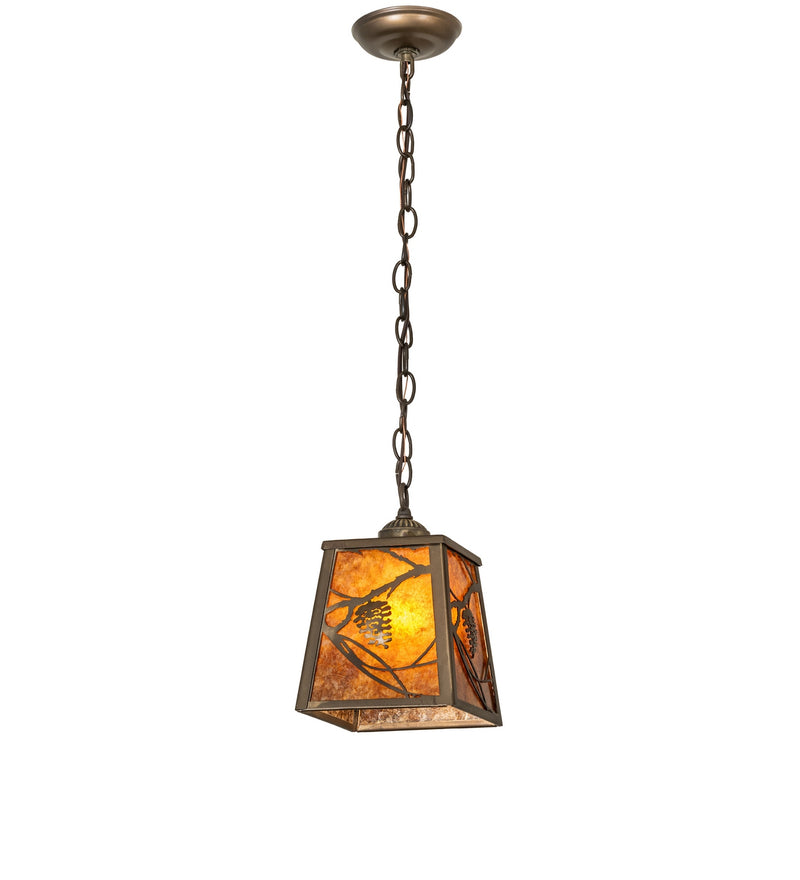 Meyda Tiffany 288434 One Light Pendant, Antique Copper